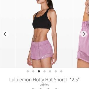 Lululemon Hotta hot shorts 2.0 jubilee